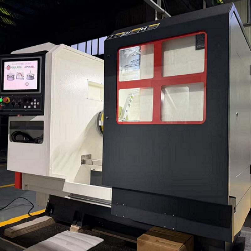 Yancheng yujie machine co.,ltd. Successfully Exports Red Cross Wheel repair Machines, Earning International Recognition for Craftsmanship Quality